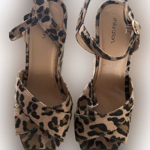 Leopard women shoes